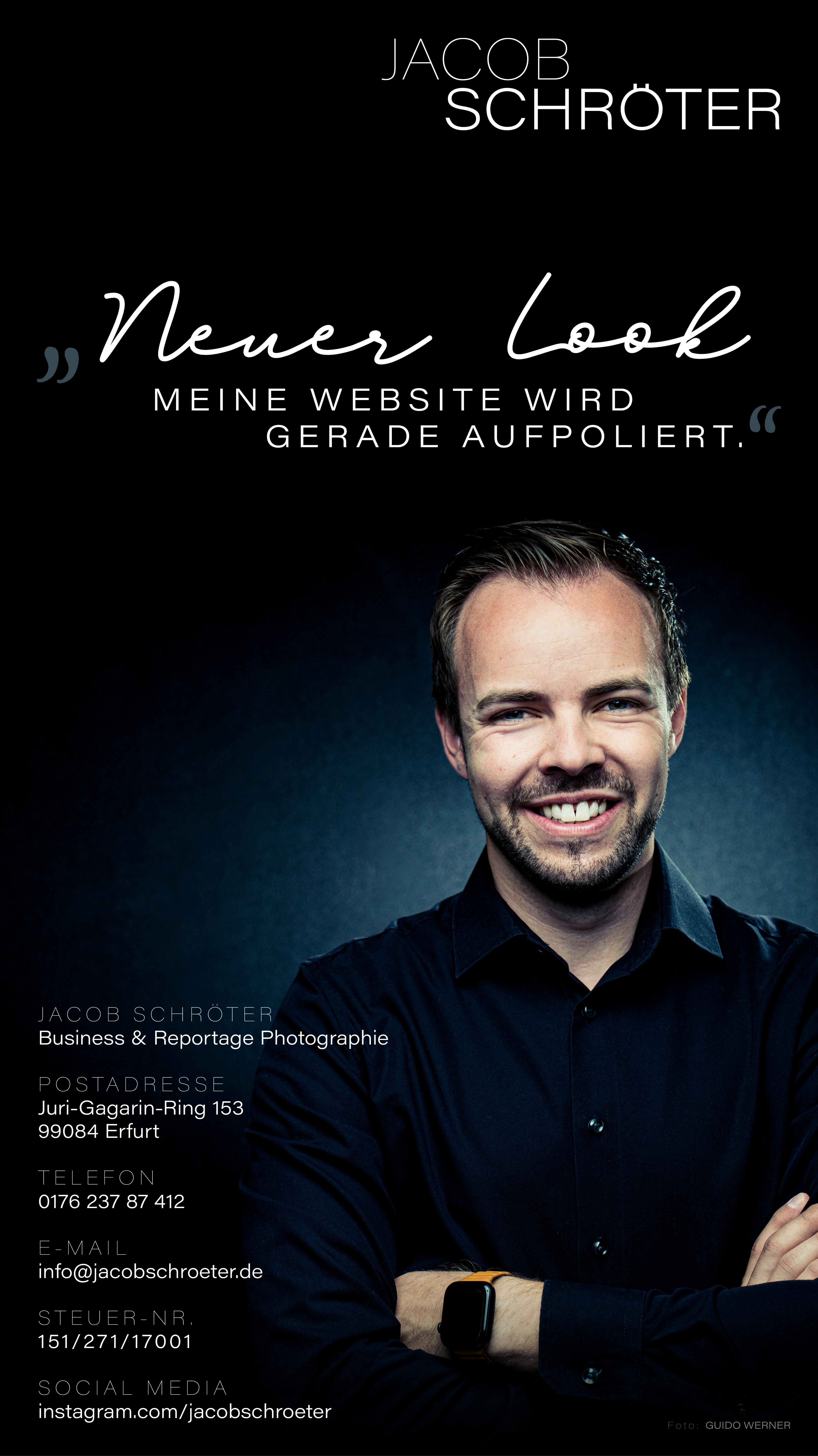 Neue Webseite - Jacob Schroeter